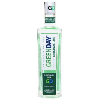 Green Day Original Life Vodka 40% 500ml - buy, prices for COSMOS - photo 1