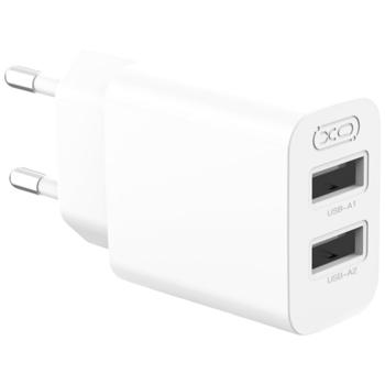 XO QC09 Dual Charger USB-A 2.4A - buy, prices for Auchan - photo 1