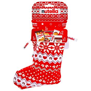 Набор сладостей новогодний Nutella Winter Boot 209г - купить, цены на NOVUS - фото 1