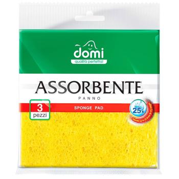 Domi Napkins cellulose universal 3pcs
