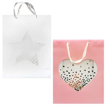 Пакет подарунковий паперовий 39*30*12см 070L-5985 - купити, ціни на КОСМОС - фото 1