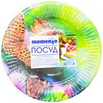 Momento Paper Disposable Plate 18cm 10pcs