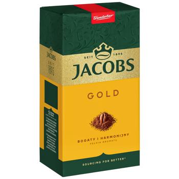 Jacobs Gold Ground Coffee 500g - buy, prices for Auchan - photo 1