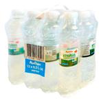 Вода мінеральна Auchan Крайна негазована 0,5л х 12шт