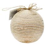 Прикраса джутова куля велика
