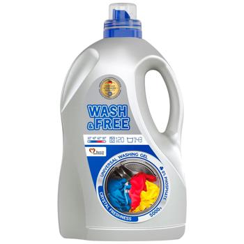 Wash&Free Universal Washing Gel 5kg - buy, prices for MegaMarket - photo 1