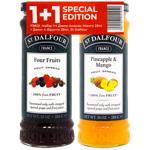 Джем St Dalfour Ананас и Манго 284г и Джем St Dalfour 4 Фрукты 284г