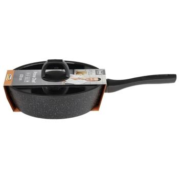 Krauff Frying Pan with Glass Lid 28cm 25-45-225 - buy, prices for - photo 2
