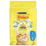 Корм сухий Friskies з лососем та овочами для дорослих котів 10кг