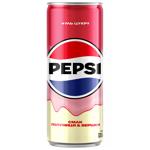 Напиток газированный Pepsi Клубника и сливки 0,33л