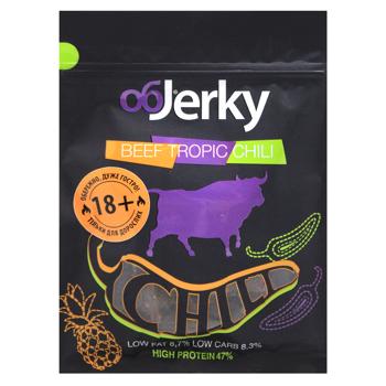 Яловичина ОбJerky Чилі в'ялена 50г - купити, ціни на NOVUS - фото 1