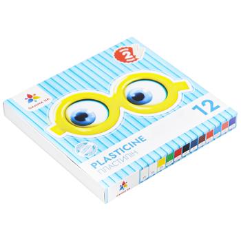 Gamma Plasticine 12 Colours 144g - buy, prices for - photo 3