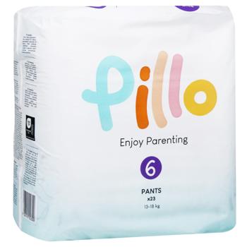 Підгузки-трусики PILLO XL 13-18кг 23шт. И399 (Італія) - купить, цены на КОСМОС - фото 3