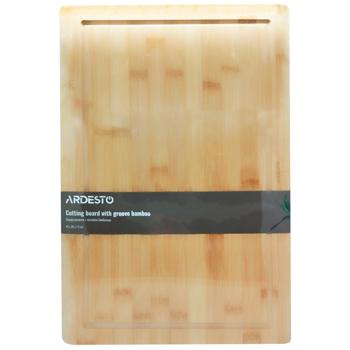 Ardesto Midori AR1440BA Bamboo Cutting Board 40*28*1.5cm - buy, prices for Supermarket "Kharkiv" - photo 1