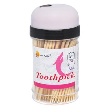 Зубочистки бамбукові 200шт YQ-03 в асортименті - купити, ціни на КОСМОС - фото 2