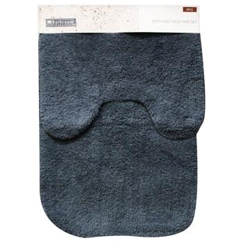 Bathroom Solutions Bath and Toilet Mat Set 50x70cm and 40x50cm 2pcs - buy, prices for METRO - photo 3