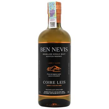 Віскі Ben Nevis Coire Leis 46% 0,7л коробка