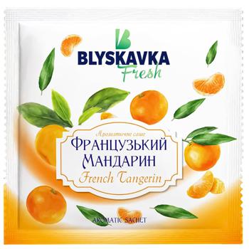 Ароматичне саше Blyskavka Fresh Французький мандарин 10г - купити, ціни на Auchan - фото 1