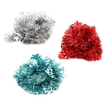 Прикраса дощик новорічний в асортименті LD25-020 - купити, ціни на За Раз - фото 1