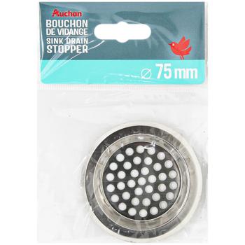 Auchan Metal Sink Stopper 7.5cm - buy, prices for Auchan - photo 1