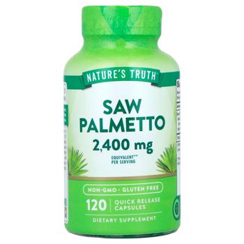 Saw palmetto Nature's truth 120pcs Usa - buy, prices for Biotus - photo 1