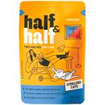 Корм вологий Half&Half Premium з кроликом та яблуком в желе для стерилізованих котів 85г