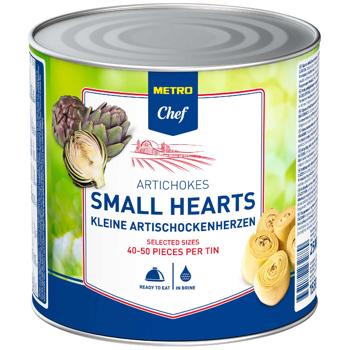 Metro Chef Artichokes Small Hearts in Brine 40-50pcs 2650ml