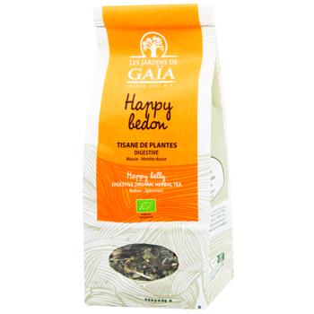 Чай трав'яний Les Jardins de Gaia Happy Belly органічний 50г - купити, ціни на WINETIME - фото 1