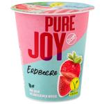 Йогурт Zott Pure Joy кокосово-вівсяний смак полуниці 140г
