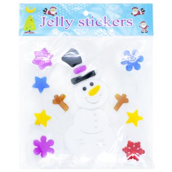 New Year's Silicone Stickers 19x19cm - buy, prices for COSMOS - photo 3