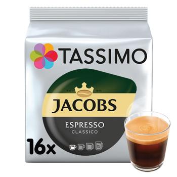 Кава в капсулах Jacobs Tassimo Espresso Classico 7,4г*16шт - купити, ціни на МегаМаркет - фото 1