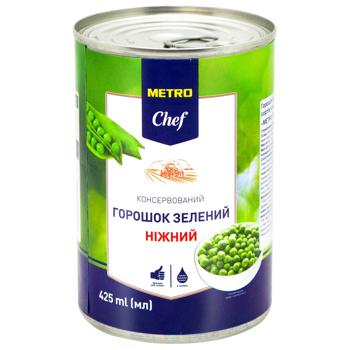 Metro Chef Tender Green Peas 400g - buy, prices for METRO - photo 1