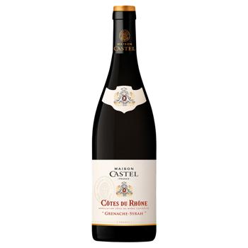 Maison Castel Cotes du Rhone Dry Red Wine 13.5% 0.75l