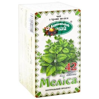 Karpatskyi Chay Melissa Herbal Tea 1g*42pcs - buy, prices for METRO - photo 2