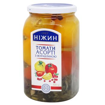 Nizhyn Assoted Tomatoes with Cranberries 920g - buy, prices for NOVUS - photo 2