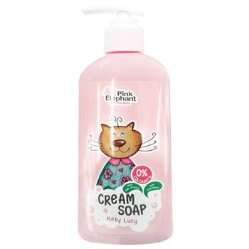 Pink Elephant Kitten Musya Liquid Cream-soap for Children 250ml - buy, prices for Tavria V - photo 1