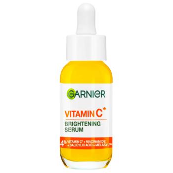 Сироватка Garnier Super Brightening Serum Vitamin C для обличчя 30мл