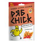 Слайси курячі РябChick з філе сушені з перцем чилі 30г