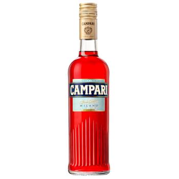 Настойка горькая Campari 25% 1л - купить, цены на КОСМОС - фото 1