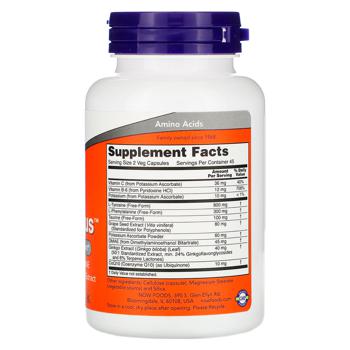 Now Foods True Focus Neurotransmitter Support 90 capsules - buy, prices for Biotus - photo 2