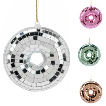 Koopman Christmas Tree Decoration Mirrored Doughnut - buy, prices for NOVUS - photo 1