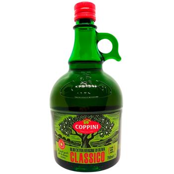 Олія оливкова Coppini Classico Extra Virgin 750мл - купити, ціни на Восторг - фото 1