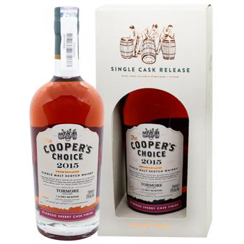 Виски Cooper's Choice Tormore 2015 Oloroso Sherry Cask Finish 57% 0,7л - купить, цены на WINETIME - фото 1