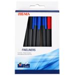 Sigma Assorted Fineliners 4 Colors 10pcs