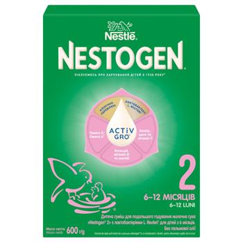 Nestle Nestogen Dry Milk Mixture with Lactobacilli L. Reuteri 2 for Babies from 6 Months 600g - buy, prices for - photo 3