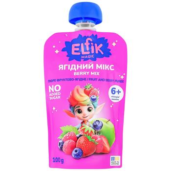 Elfik Magic Berry Mix Puree 100g - buy, prices for Auchan - photo 1