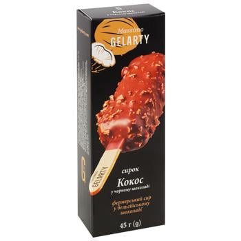 glazed cheese gelarty with coconut flavor 22.7% 45g Ukraine