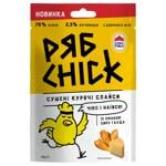 Слайсы куриные РябChick из филе сушеные со вкусом сыра Гауда 30г