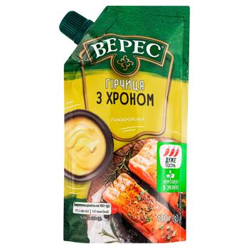 Veres Mustard with Horseradish 130g - buy, prices for Ideal - photo 1