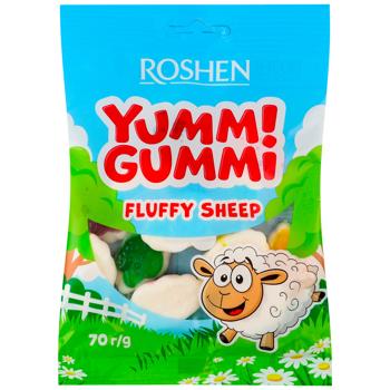 Желейні цукерки ROSHEN Yummi Gummi Fluffy Sheep / 70г АКЦІЯ - buy, prices for Torba - photo 1